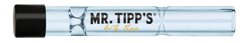 Mr Tipps Glass Tatser Chillum Pipes with Glass Filter with Cap