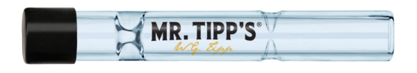 Mr Tipps Glass Tatser Chillum Pipes with Glass Filter with Cap
