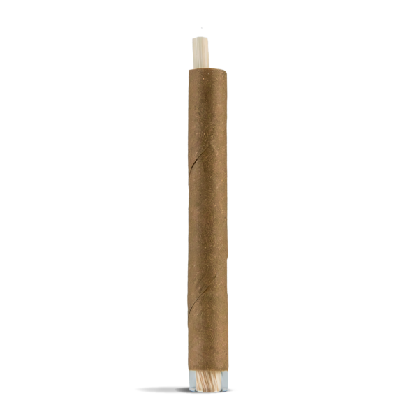 Mr Tipps Hemp Blunt Wrap Tube with Glass and Corn Husk Filter Tip