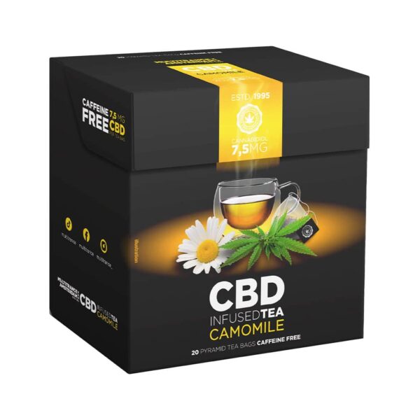 Multitrance 7.5mg cbd tea bags camomile tea