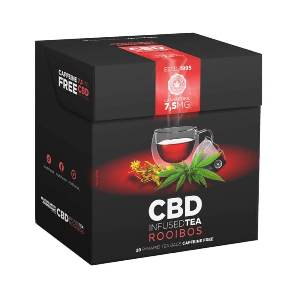 Multitrance 7.5mg cbd tea bags rooibos tea