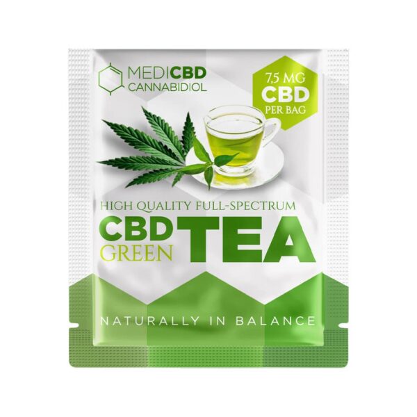 MediCBD Pyramid CBD Tea Bags - Image 2
