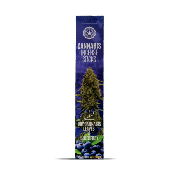 Multitrance CBD Incense Sticks Dry Cannabis with Blueberry