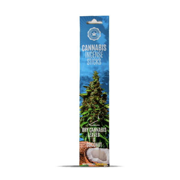 Multitrance CBD Incense Sticks Dry Cannabis with Coconut