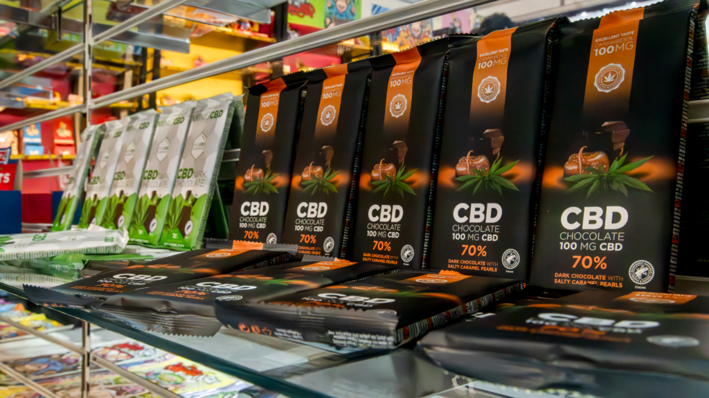 Multitrance CBD dark chocolate at UK Spring Fayre 2025