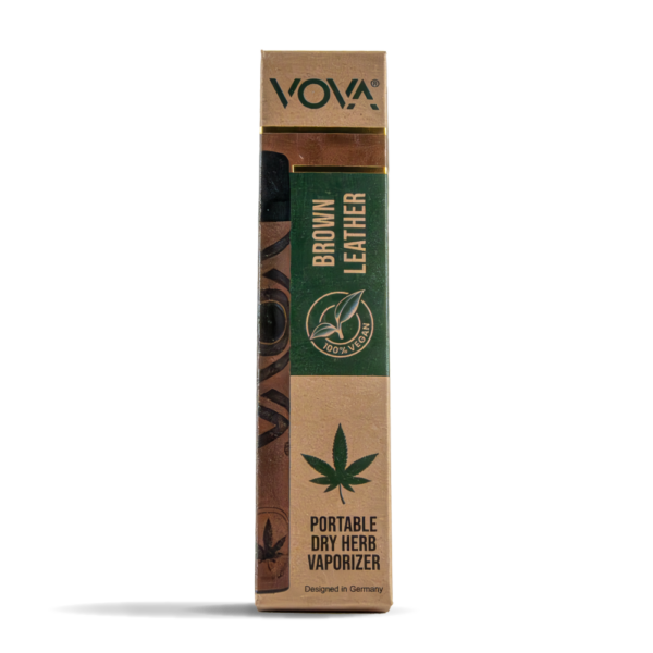 VOVA Volks Dry Herb Vaporiser Brown in Box