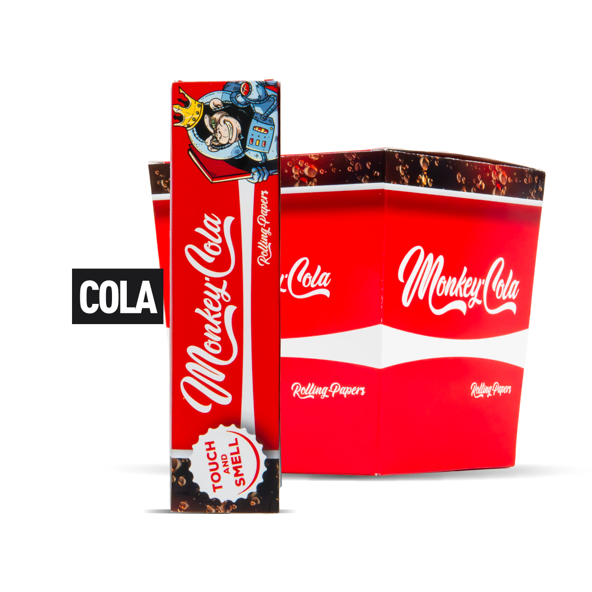 monkey king cola smell papers + tips for smoking with scented packaging
