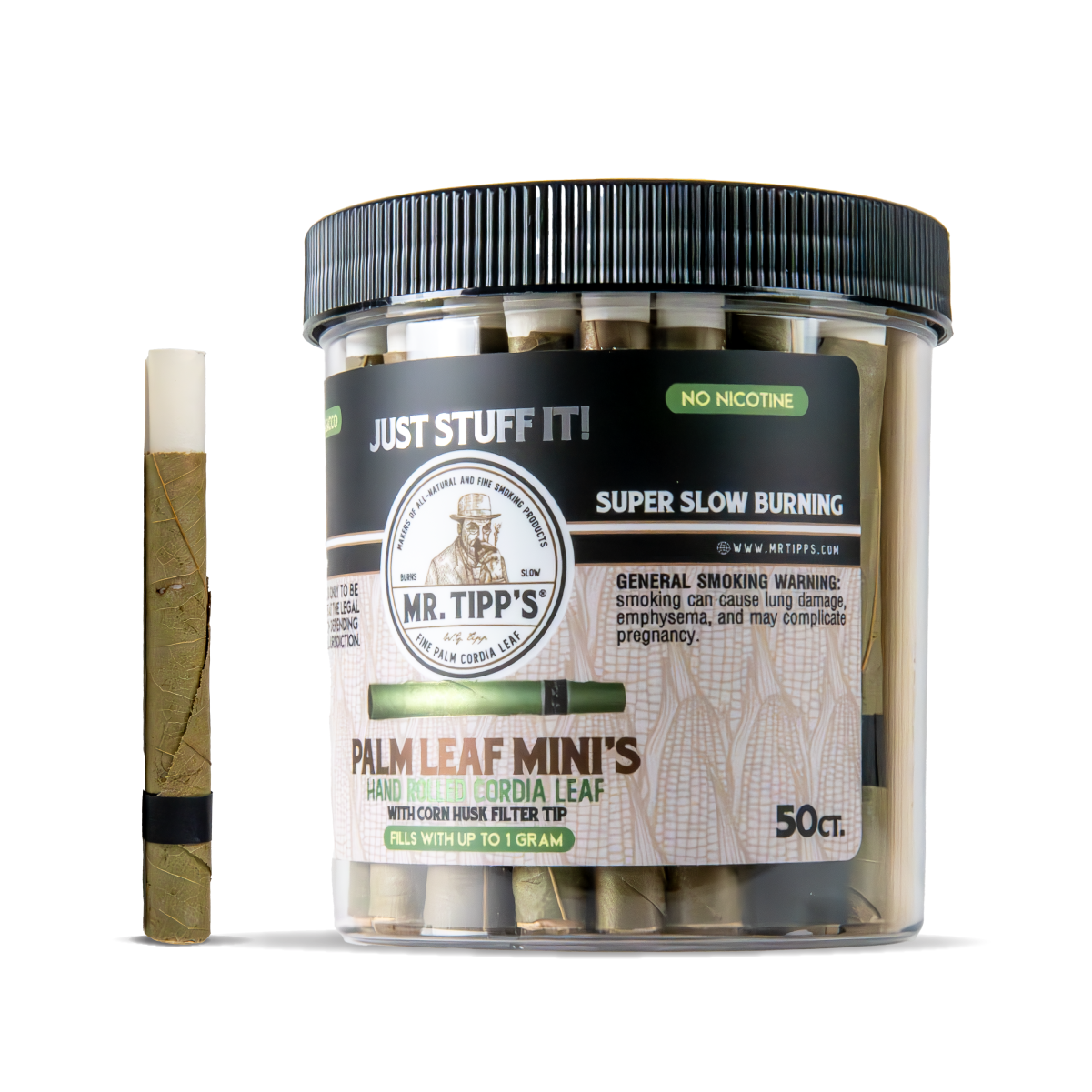 Mr tipps palm leaf minis 50 pack single and tub