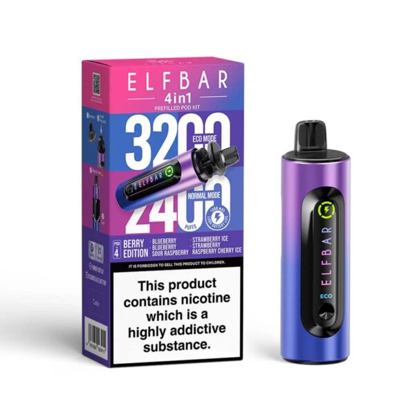 Berry Edition Elfbar 4in1 Prefilled Pod Kit