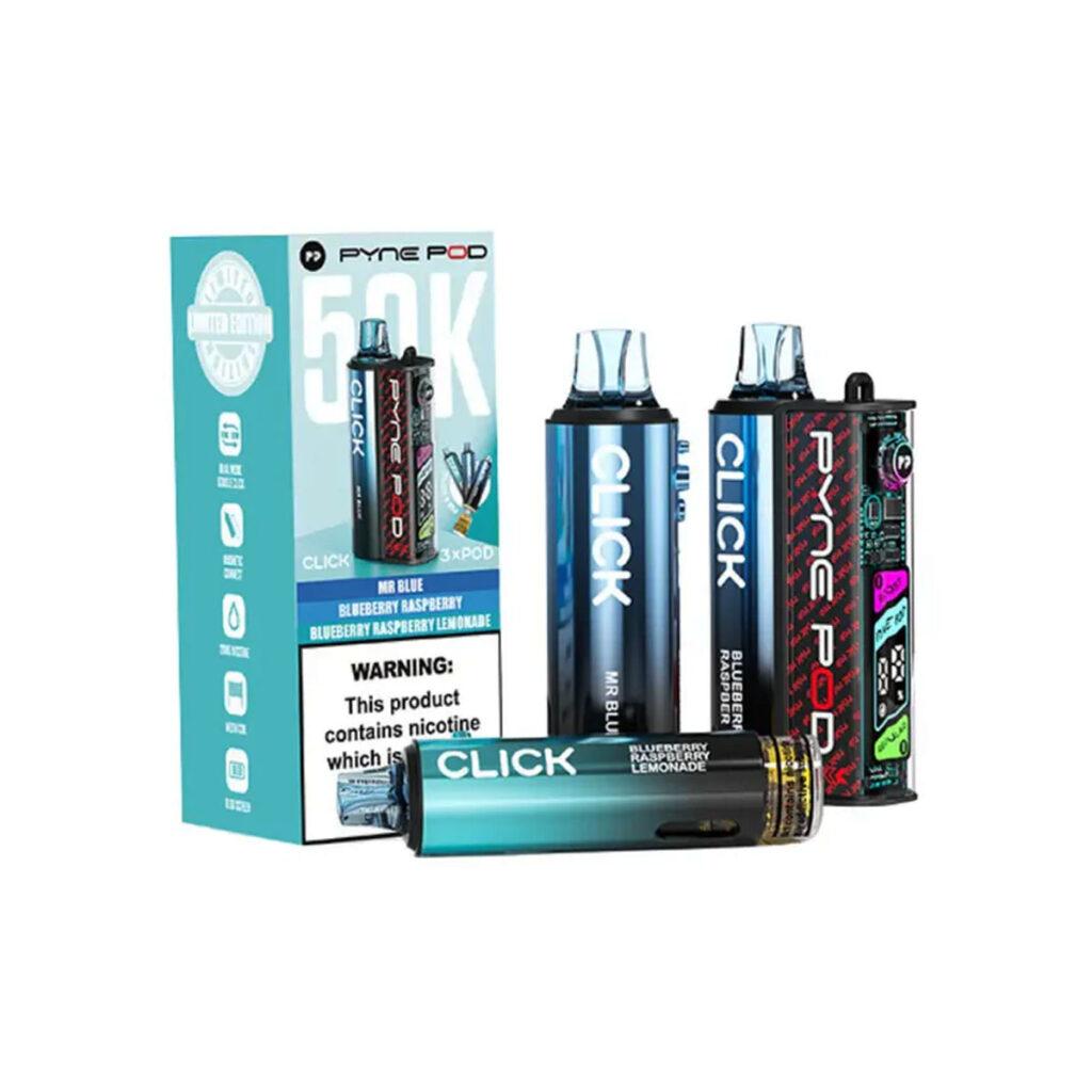 Blue Edition Pyne Pod Click 50K Vape Pod Kits