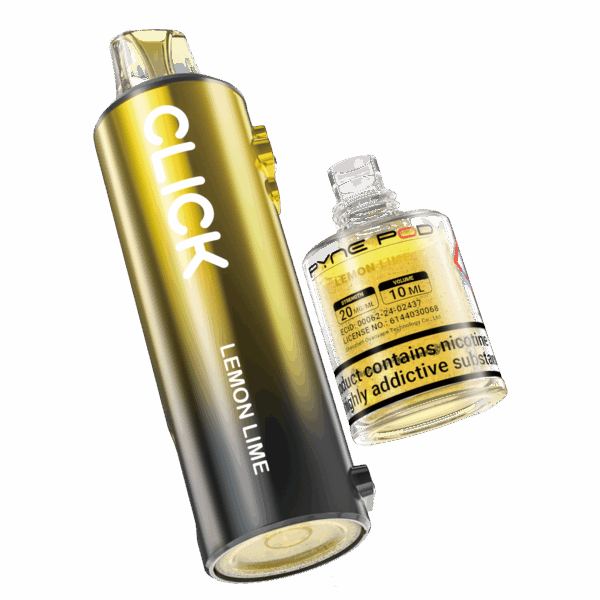 LEMON LIME Pre-Filled Pod Replacement for Pyne Pod Click 500K Vape Kits