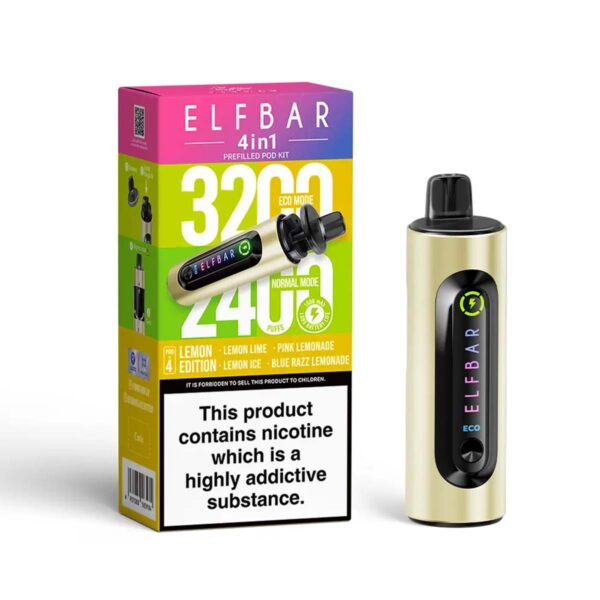 Lemon Edition Elfbar 4in1 Prefilled Pod Kit