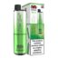 Lime Edition Flavour IVG 2400 Vape Pod Kit UK Compliant - Bulk 5 Pack