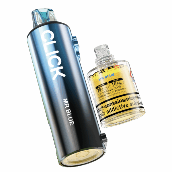MR BLUE Pre-Filled Pod Replacement for Pyne Pod Click 500K Vape Kits