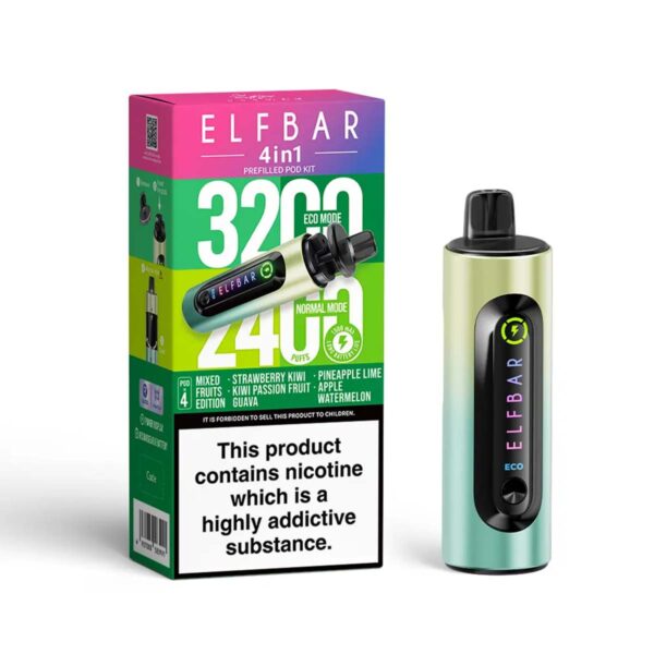 Mixed Edition Elfbar 4in1 Prefilled Pod Kit