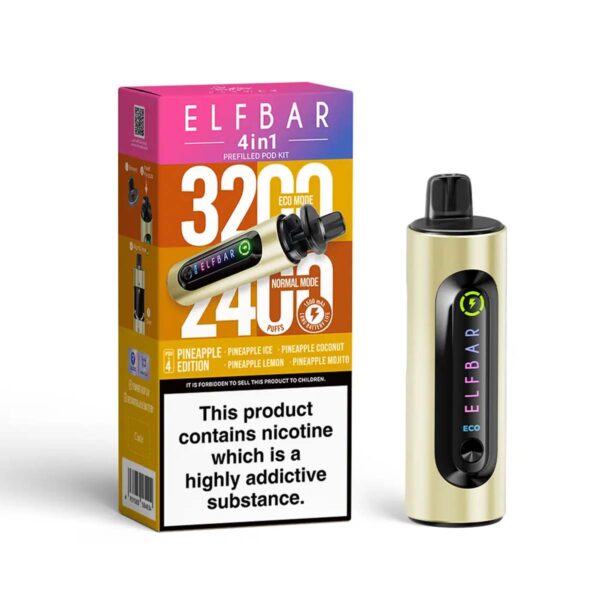 Pineapple Edition Elfbar 4in1 Prefilled Pod Kit