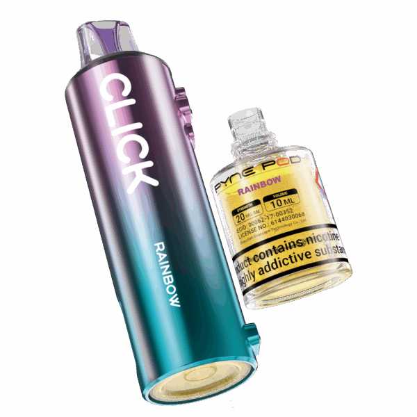 Rainbow Pre-Filled Pod Replacement for Pyne Pod Click 500K Vape Kits