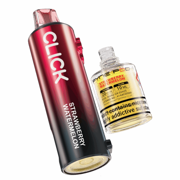 STRAWBERRY WATERMELON Pre-Filled Pod Replacement for Pyne Pod Click 500K Vape Kits