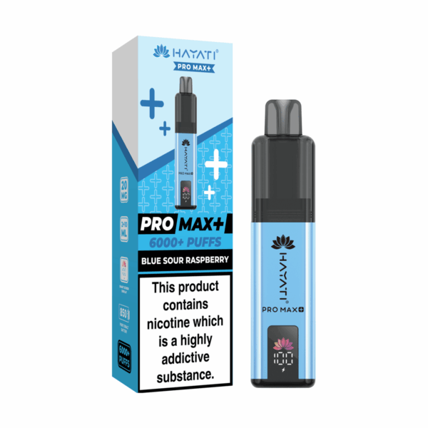 Blue Sour Raspberry Hayati Pro Max 6000 Vape Kit