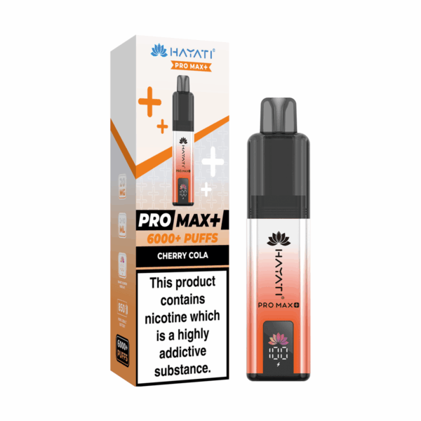 Cherry Cola Hayati Pro Max 6000 Vape Kit