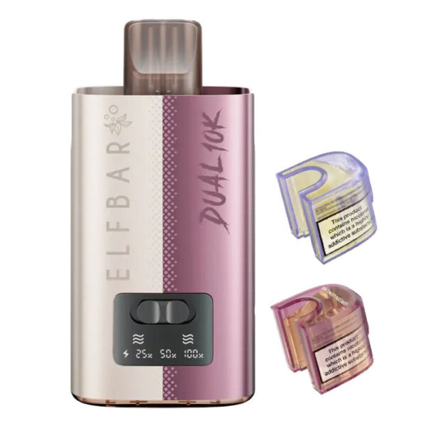 Exotic Edition Flavour Elfbar Dual 10K Vape Pod Kit - Bulk 5 Pack