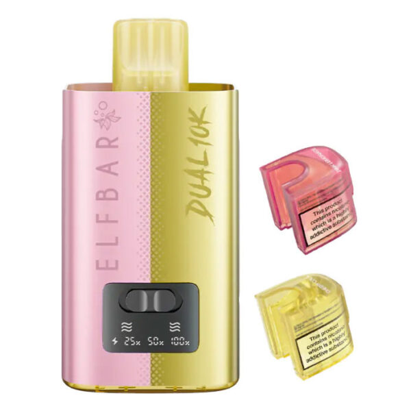 Fizzy Edition Flavour Elfbar Dual 10K Vape Pod Kit - Bulk 5 Pack