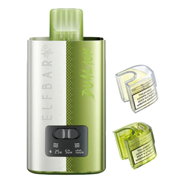 Fruity Edition Flavour Elfbar Dual 10K Vape Pod Kit - Bulk 5 Pack