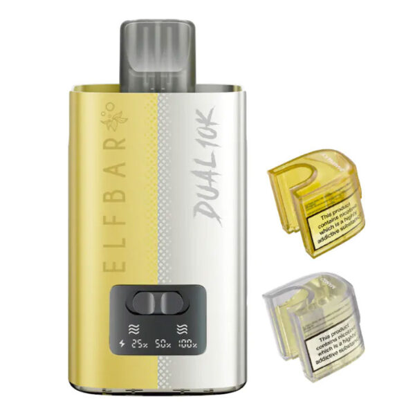 Summer Edition Flavour Elfbar Dual 10K Vape Pod Kit - Bulk 5 Pack