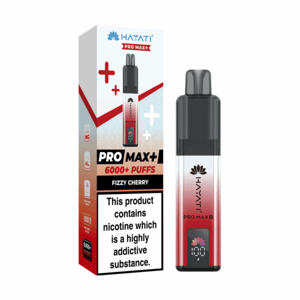Fizzy Cherry Hayati Pro Max 6000 Vape Kit