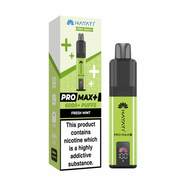 Fresh Mint Hayati Pro Max 6000 Vape Kit