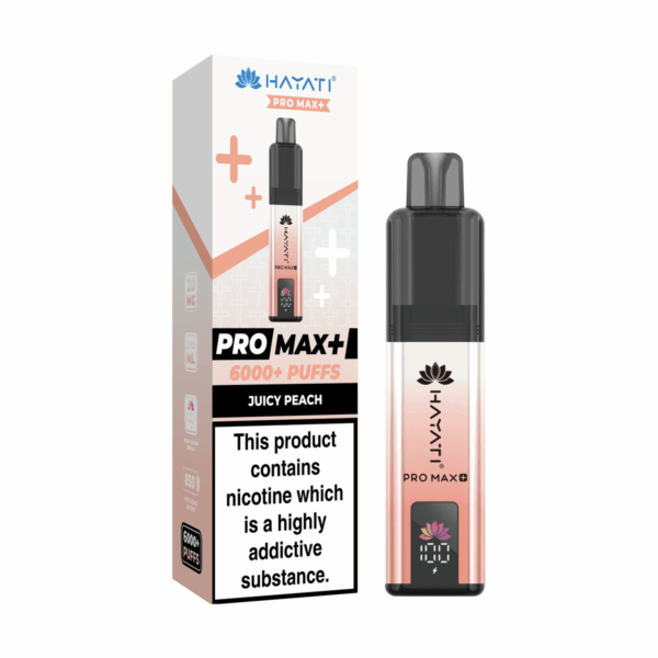 Juicy Peach Hayati Pro Max 6000 Vape Kit