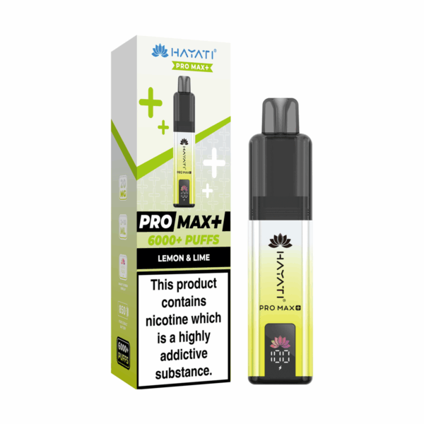 Lemon Lime Hayati Pro Max 6000 Vape Kit