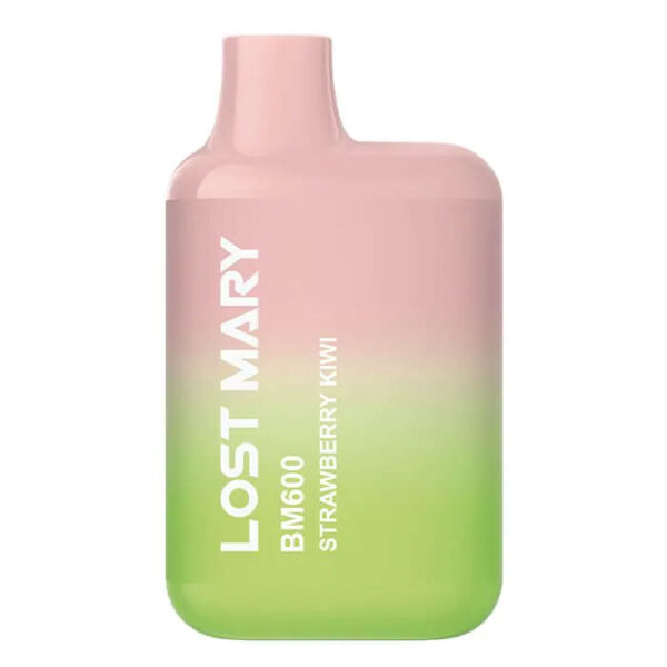 Strawberry Kiwi Lost Mary BM600 Vape Pod Kit New UK Compliant Edition