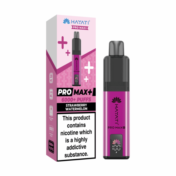 Strawberry Watermelon Hayati Pro Max 6000 Vape Kit