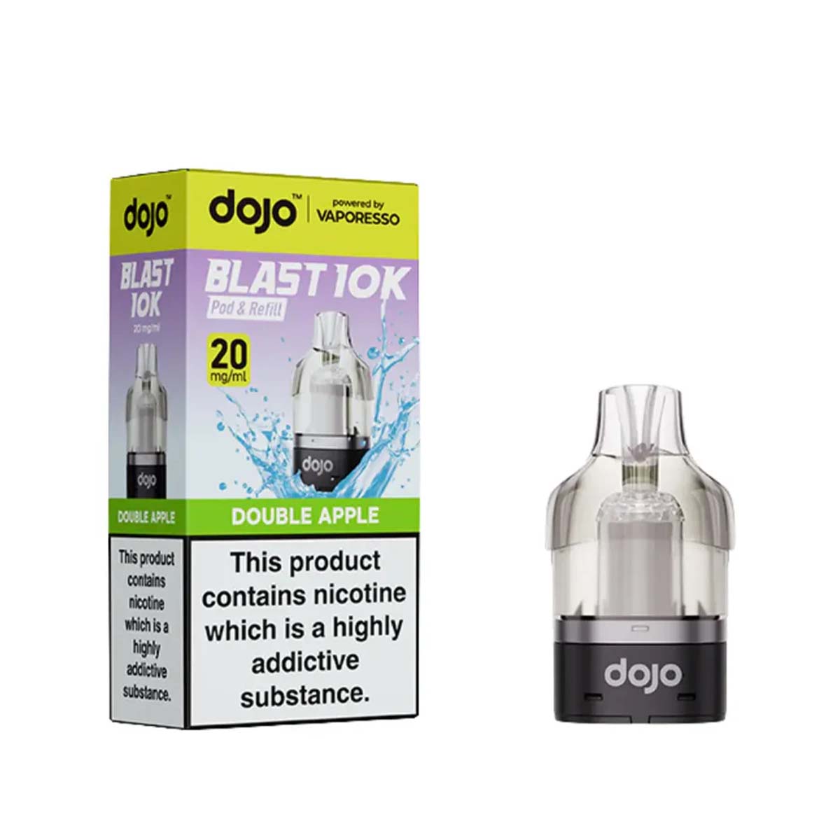Vaporesso Dojo Blast 10K Prefilled Refill Pods Double Apple