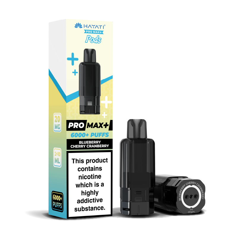 hayati pro max refill pods 5 packs blue sour raspberry