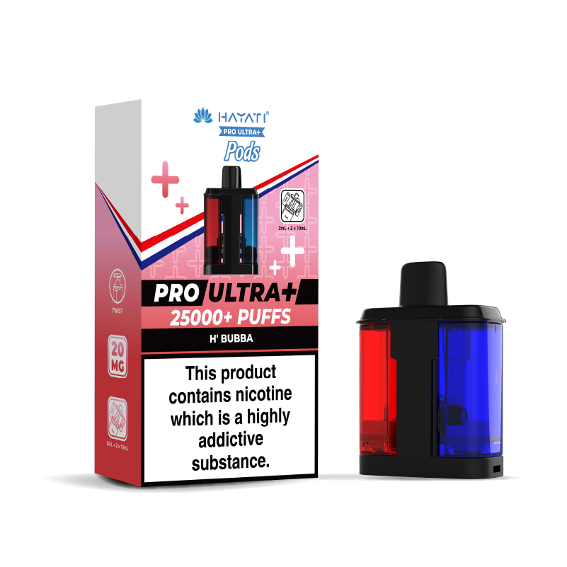 Hayati Pro Ultra 25K Refill Pod Replacements H Bubba