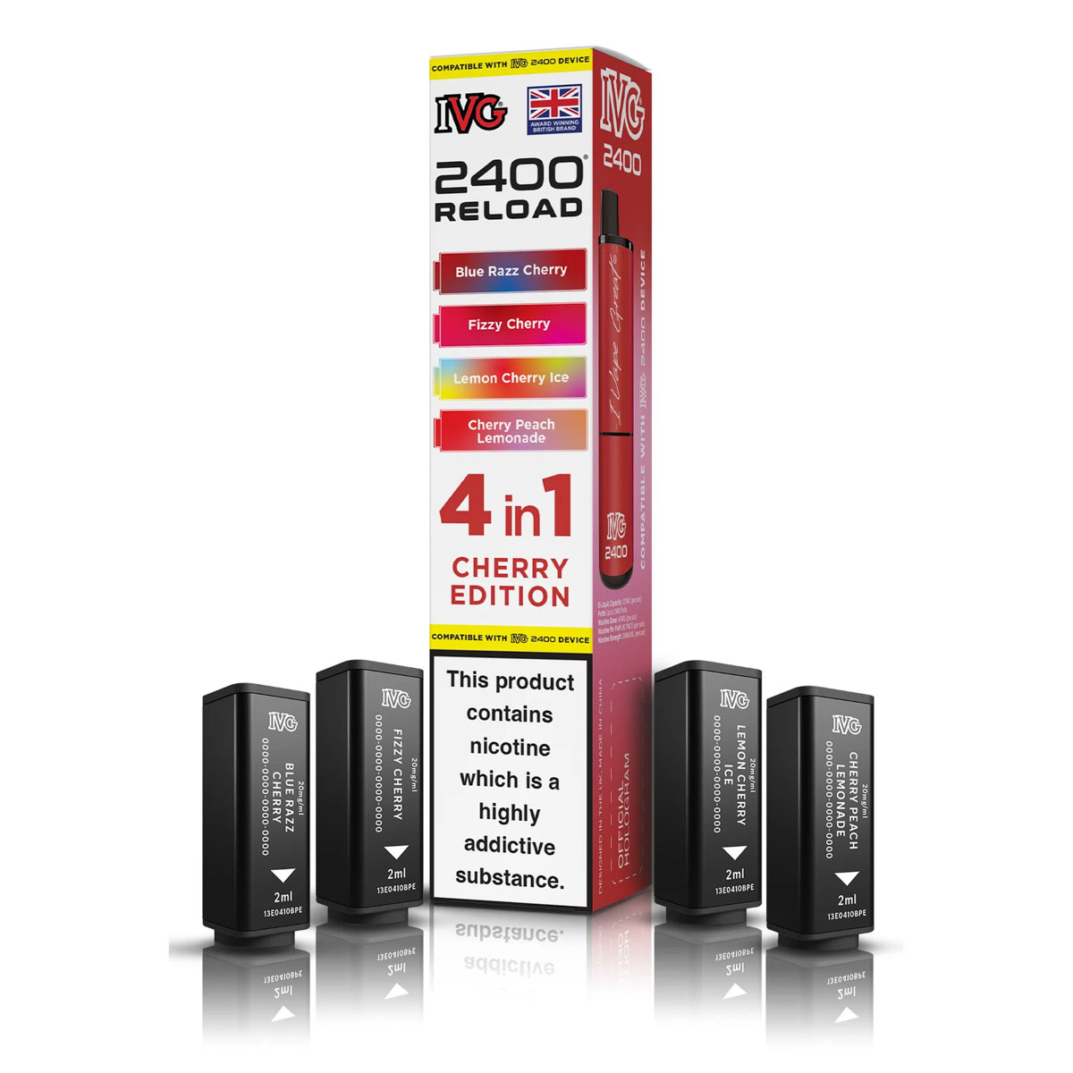 ivg 2400 reload pods cherry edition
