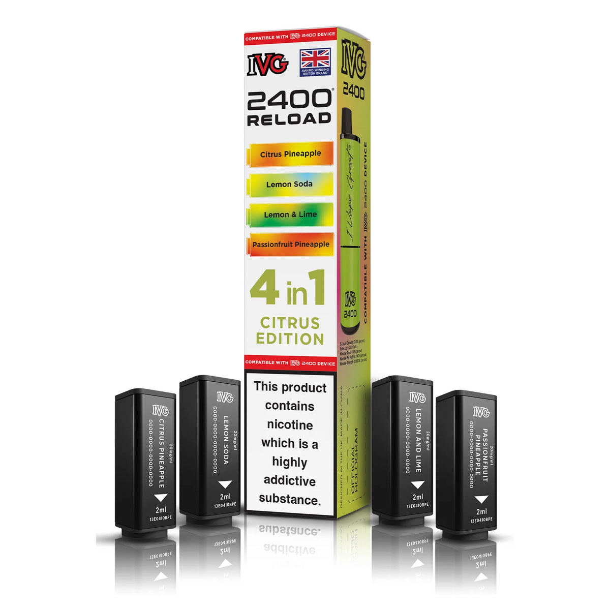 ivg 2400 reload pods citrus edition