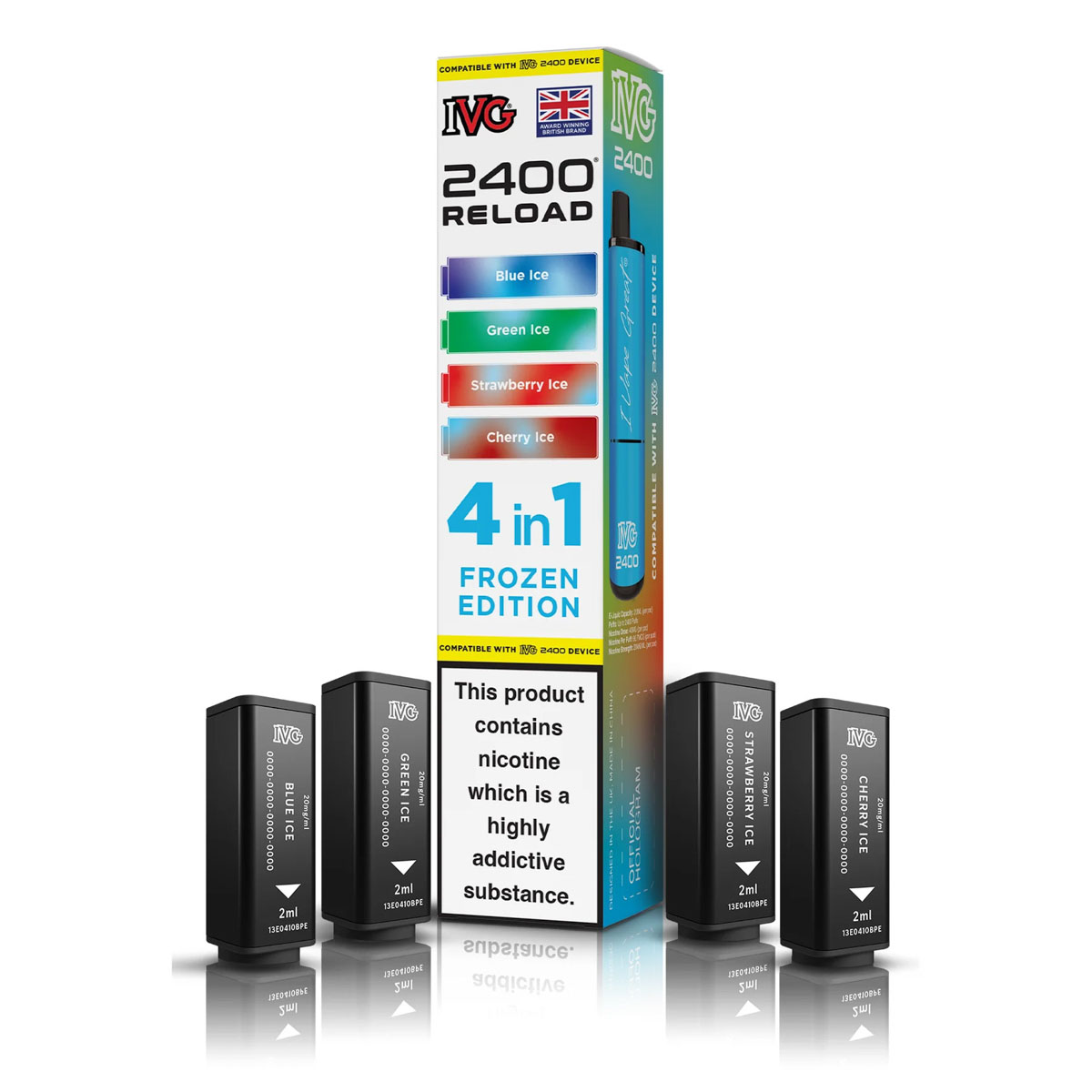 ivg 2400 reload pods frozen edition