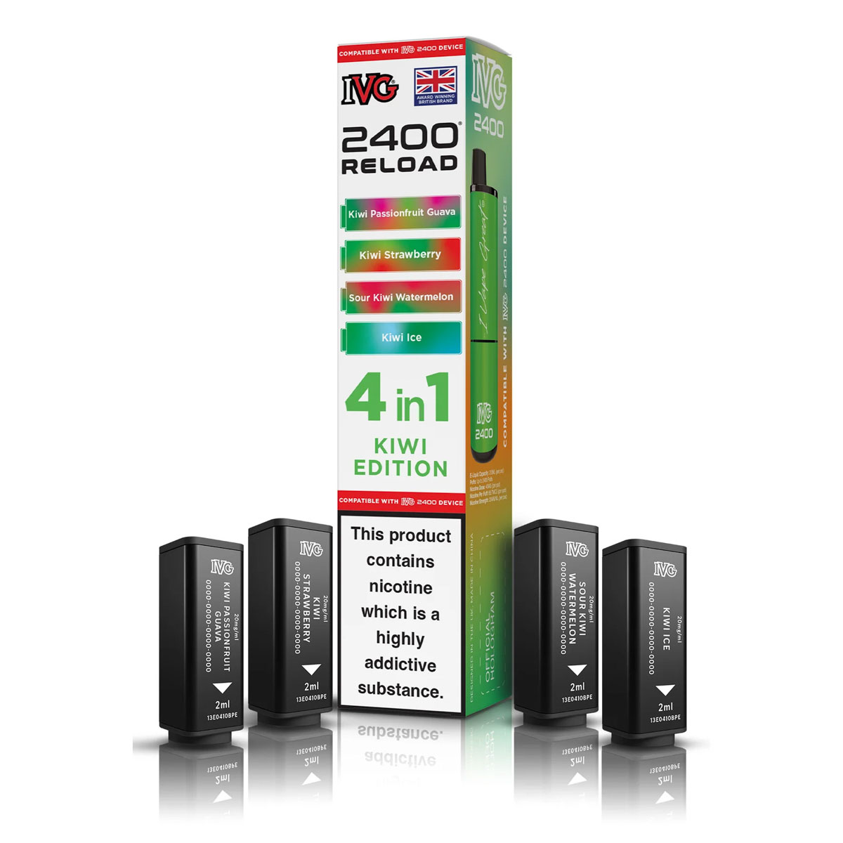 ivg 2400 reload pods kiwi edition