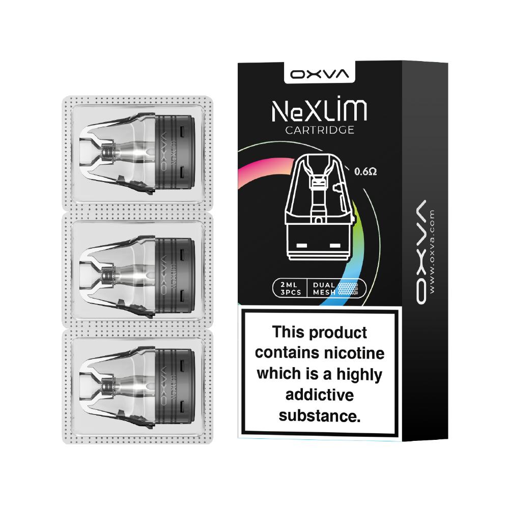 OXVA Xlim SS Pod Cartridges- 3 Pods - 0.6Ω