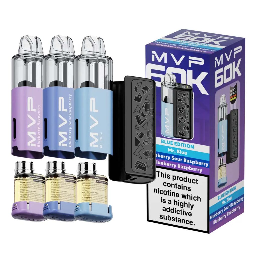 Buy Innokin MVP 60K Vape Pod Kit Pre-Filled - Blue